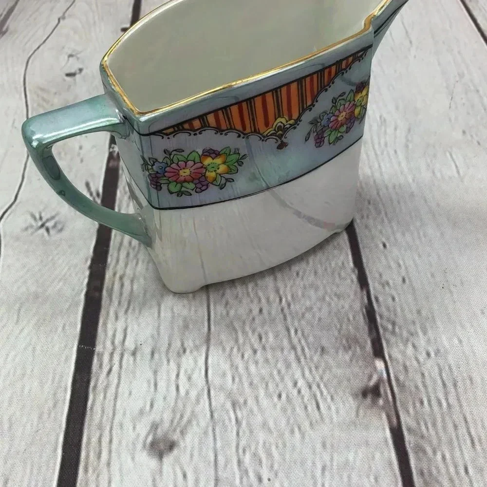 vintage noritake hand painted creamer